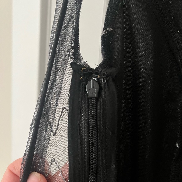 Urban Outfitters Pins and Needles Low Back Metallic Dress - Picture 9 of 9